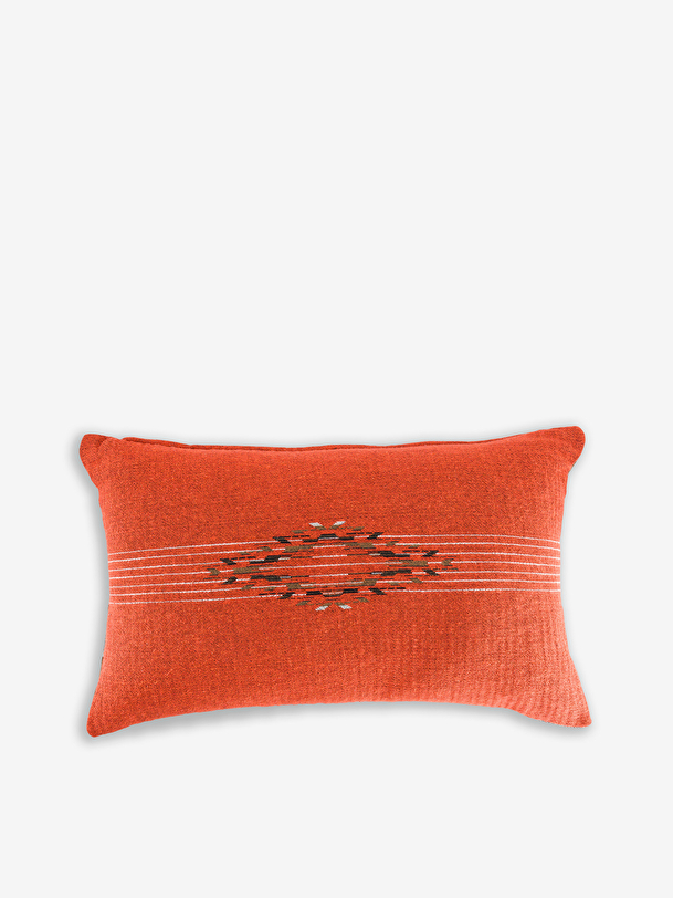 Coussin pueblo bi-face 30x50 multico multicolore