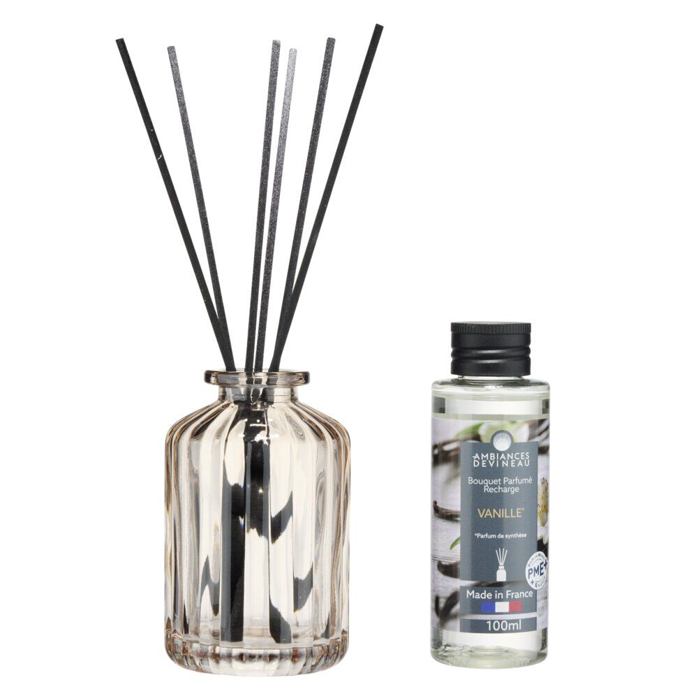 Bouquet parfumé Ambiances Devineau senteur vanille de Madagascar 115ml