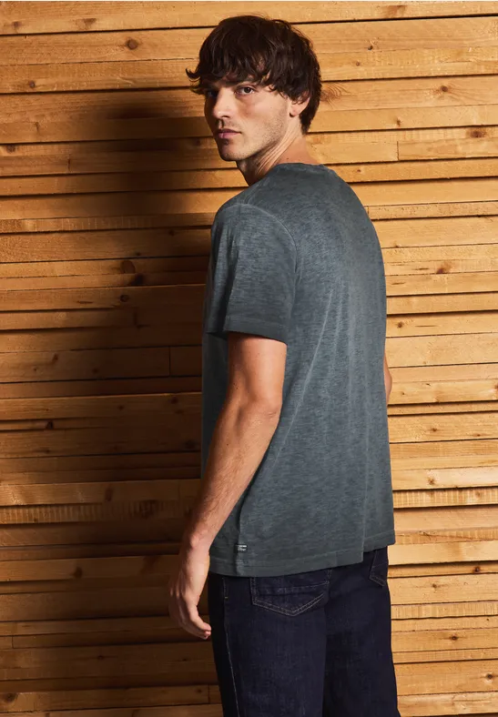 T-Shirt im Washed-Look