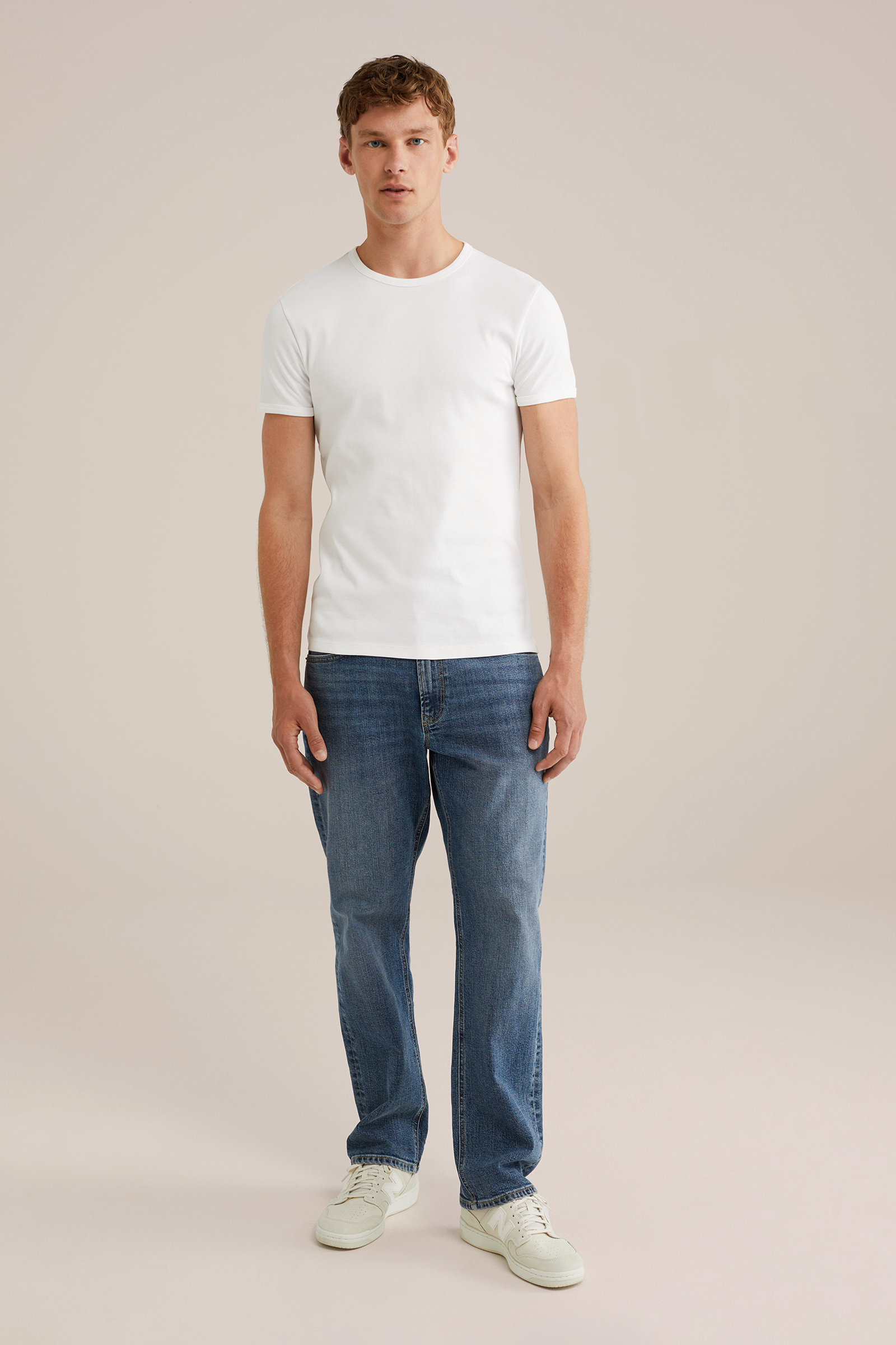 Heren Slim fit T-shirt