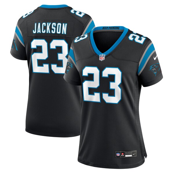 Dane Jackson Carolina Panthers Nike Women's  Game Jersey -  Black