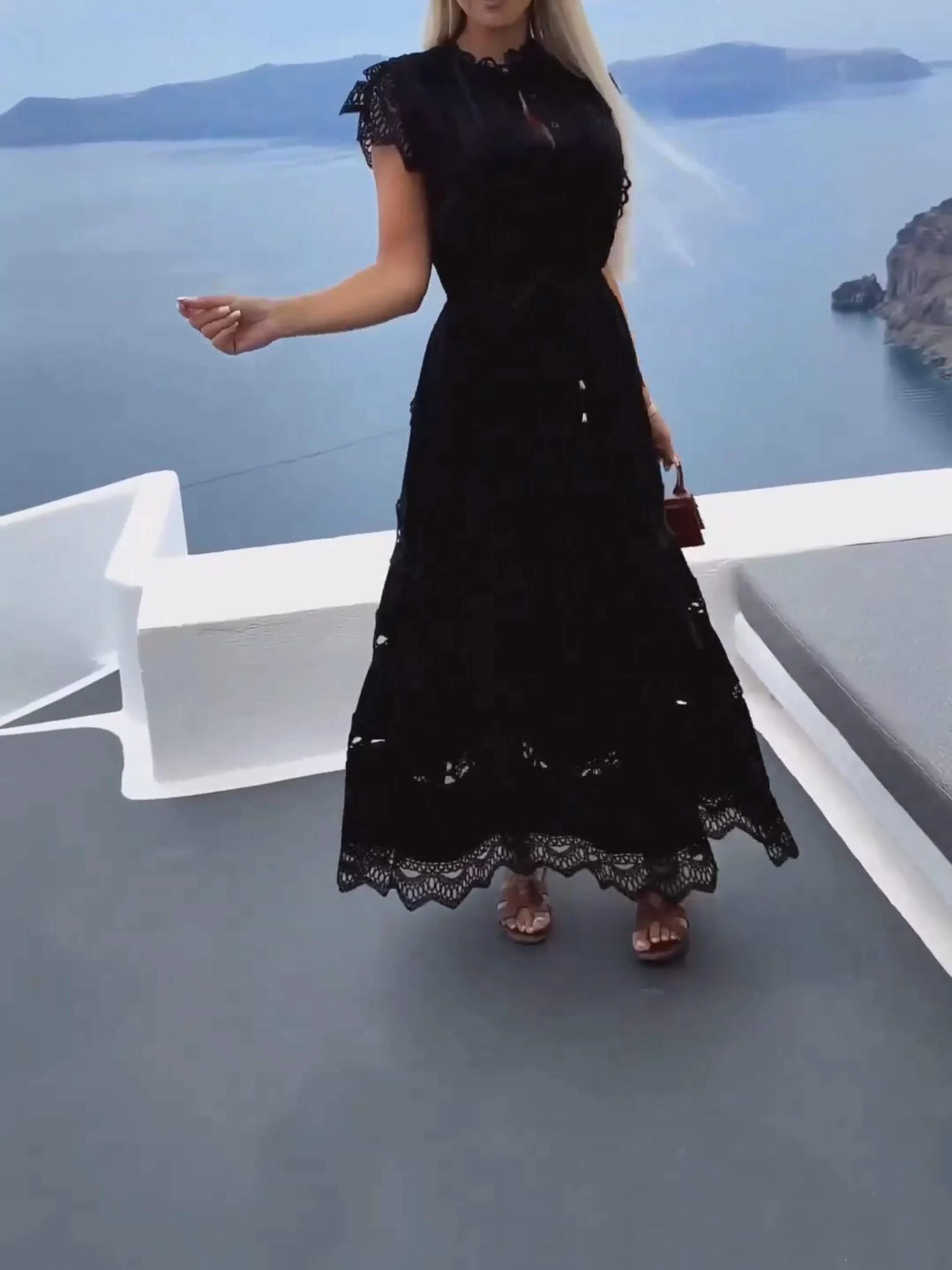 Women's Elegant Hollow Dress
