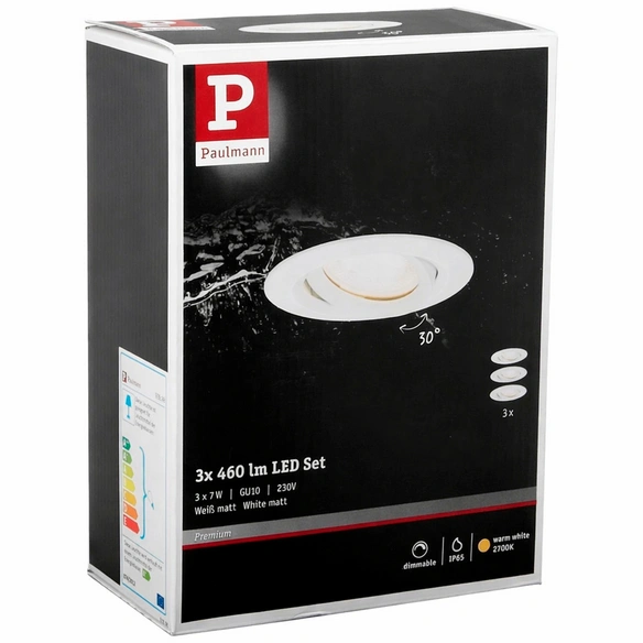 LED-Einbauleuchte »Nova«, GU10, dimmbar, inkl. Leuchtmittel in warmweiß