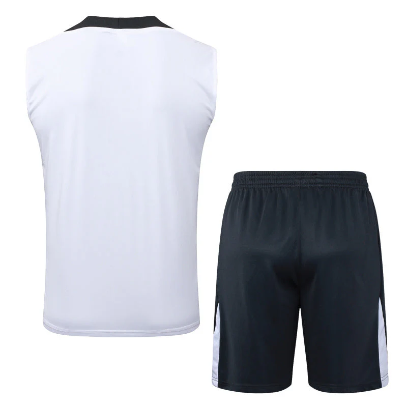 Chelsea Kit White Jersey + Shorts - No Sleeve 25/26