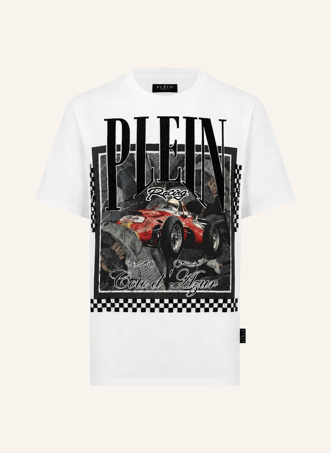 PHILIPP PLEIN Kurzarm-Rundhals-T-Shirt
