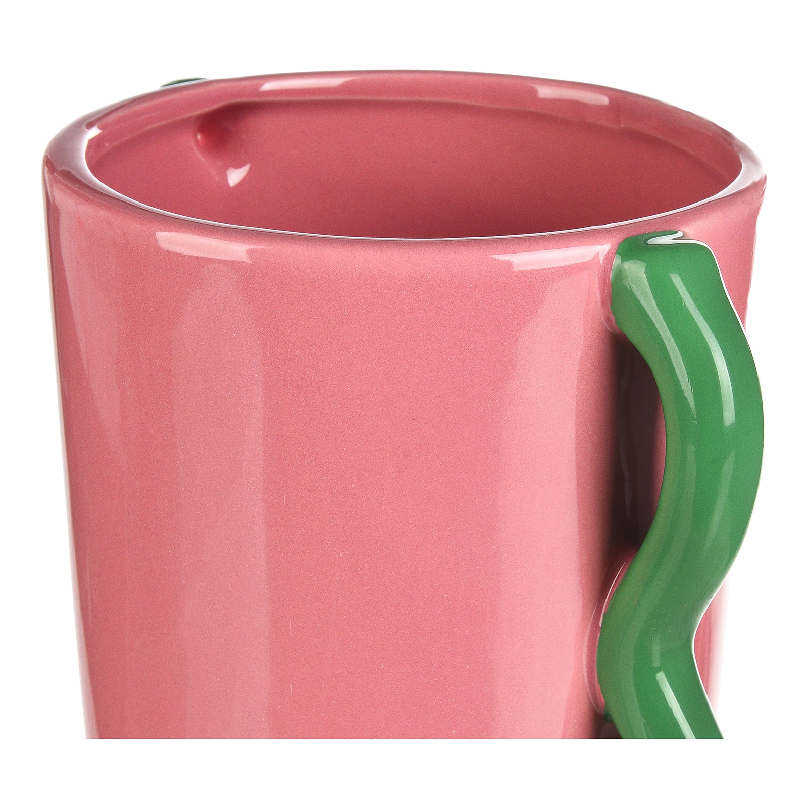 Vase Pink,B 175 x H 250 x T 130 mm