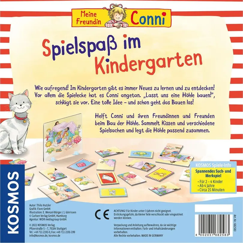 Memospiel Set bestehend aus verschiedenen Artikeln Meine ersten Puzzles