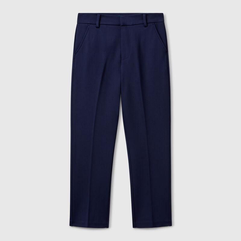 Elegant trousers in viscose blend