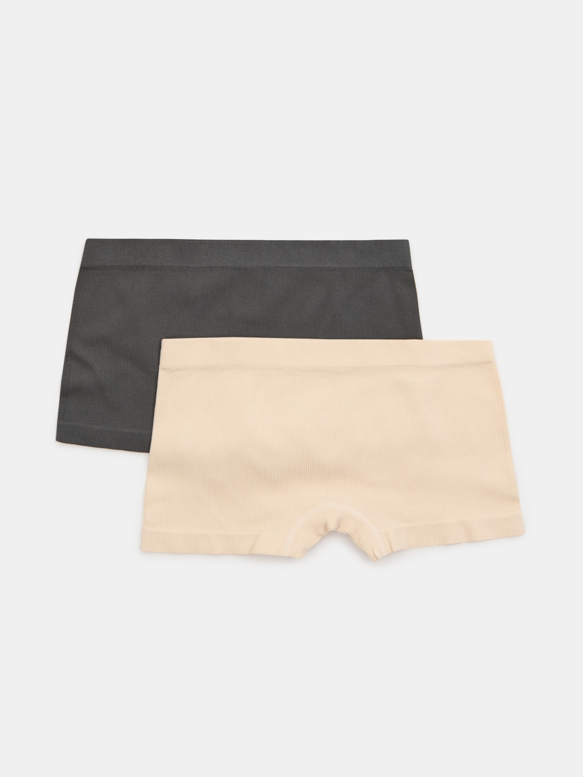 Zestaw prążkowanych bokserków 2 pack