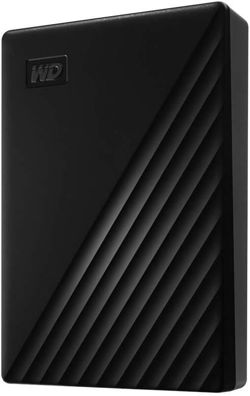 Western Digital WD 5TB My Passport Portable External Hard Drive  Black - WDBPKJ0050BBK-WESN (Renewed)