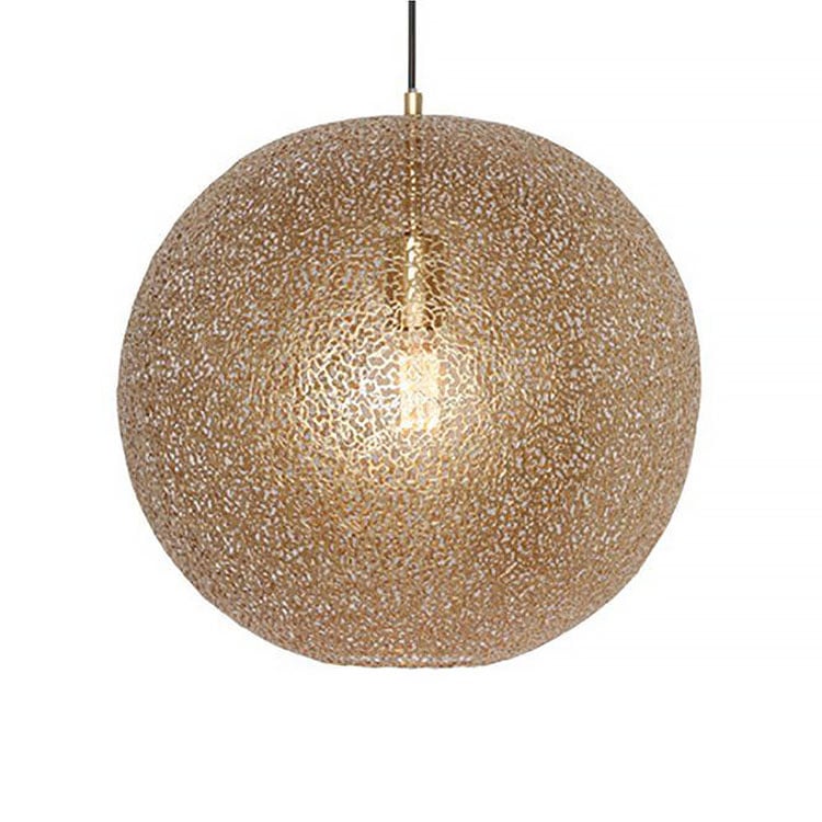 Freelight Freelight Hanglamp Moon Mat Goud Ø 40cm
