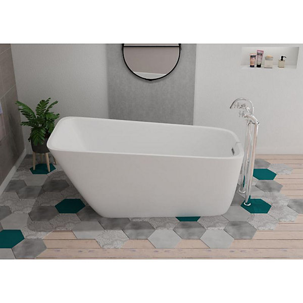 Baignoire îlot Vico - 170 x 80 x 66 cm