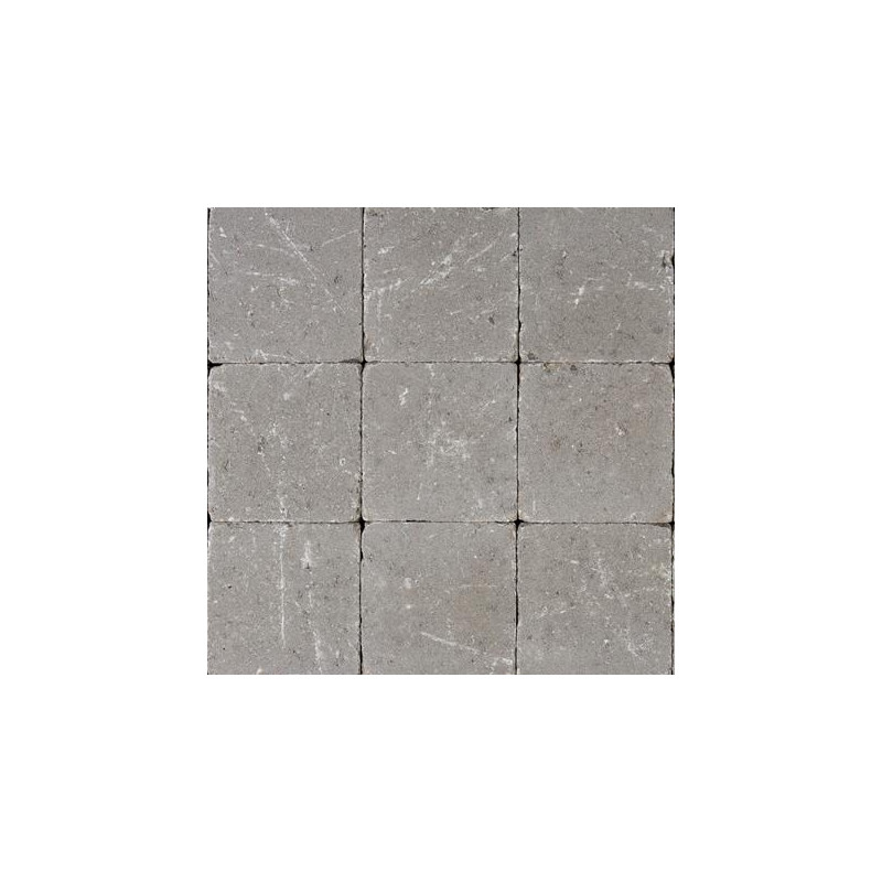 Palette 630 Pavés gris tambourinés Cylindre 15 x 15 x 4 cm
