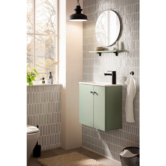 Gäste-Waschplätze »Ebba«, (BxHxT): 50 x 51,4 x 25 cm, Pistazie