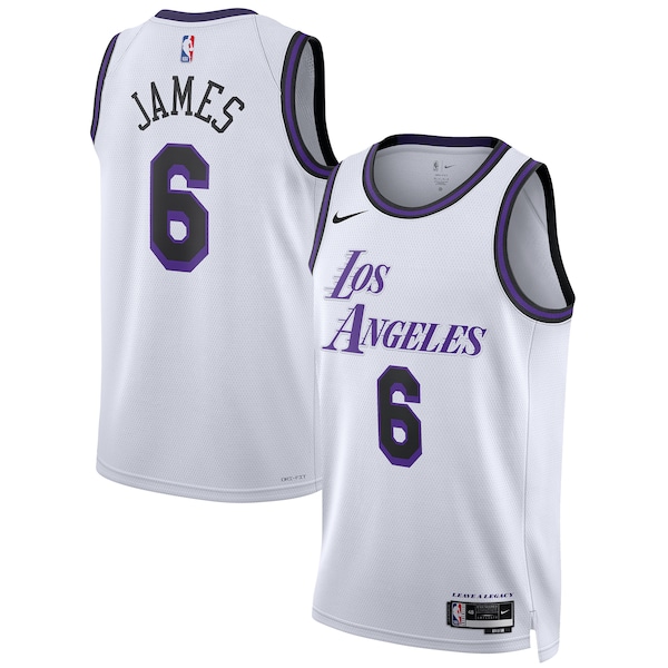 LeBron James Los Angeles Lakers Nike Unisex 2022/23 Swingman Jersey - City Edition - White