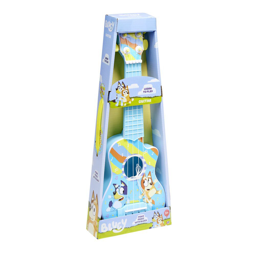 Guitare enfant Bluey médiator Intégré 14x4xH40cm