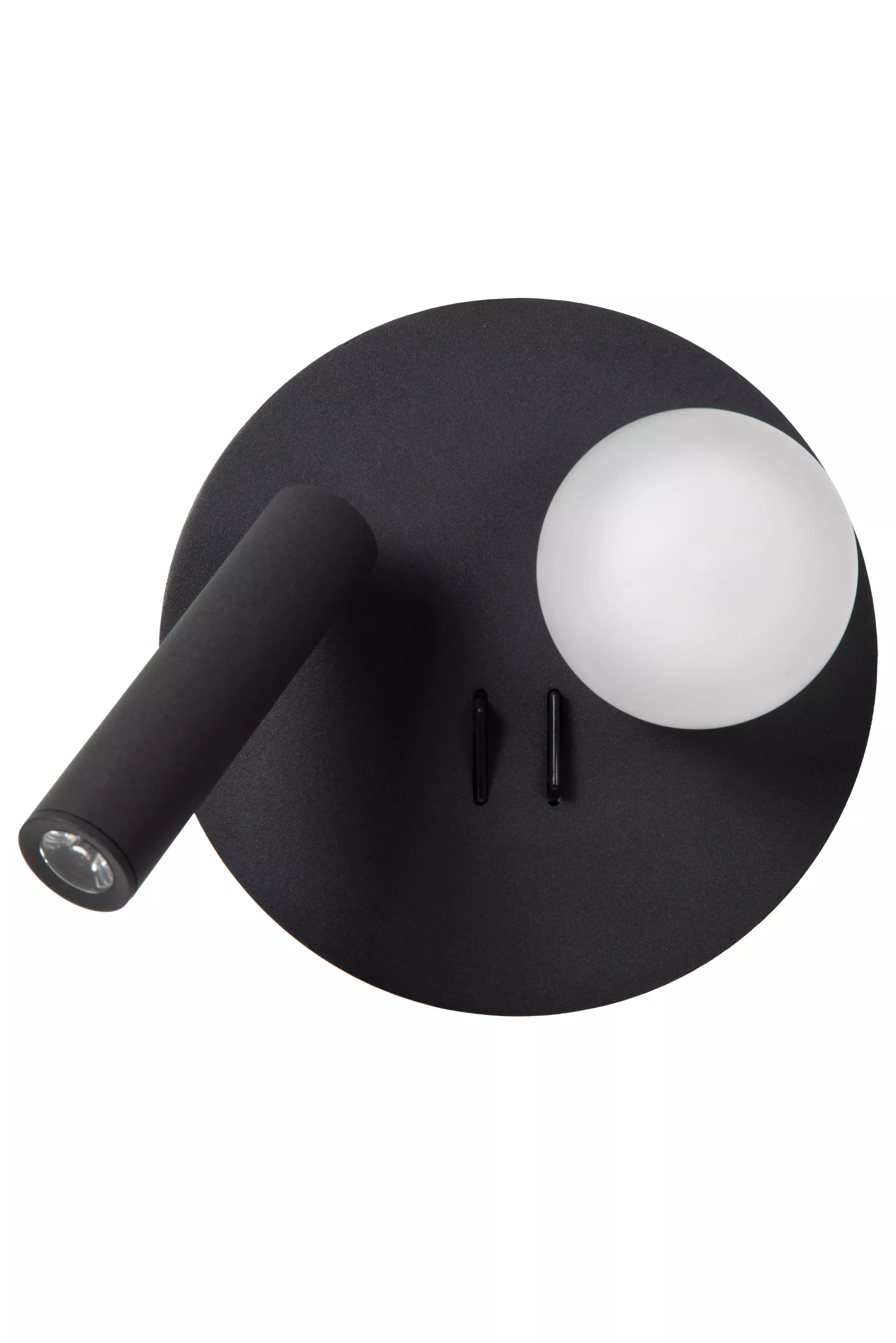 Kinkiet MATIZczarny LED 1x7,5W 444lm wym:15,5x16x16cm IP20 Lucide