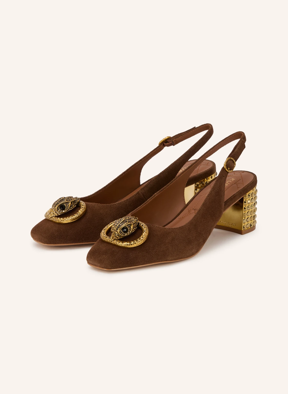 KURT GEIGER Slingpumps mit Schmucksteinen