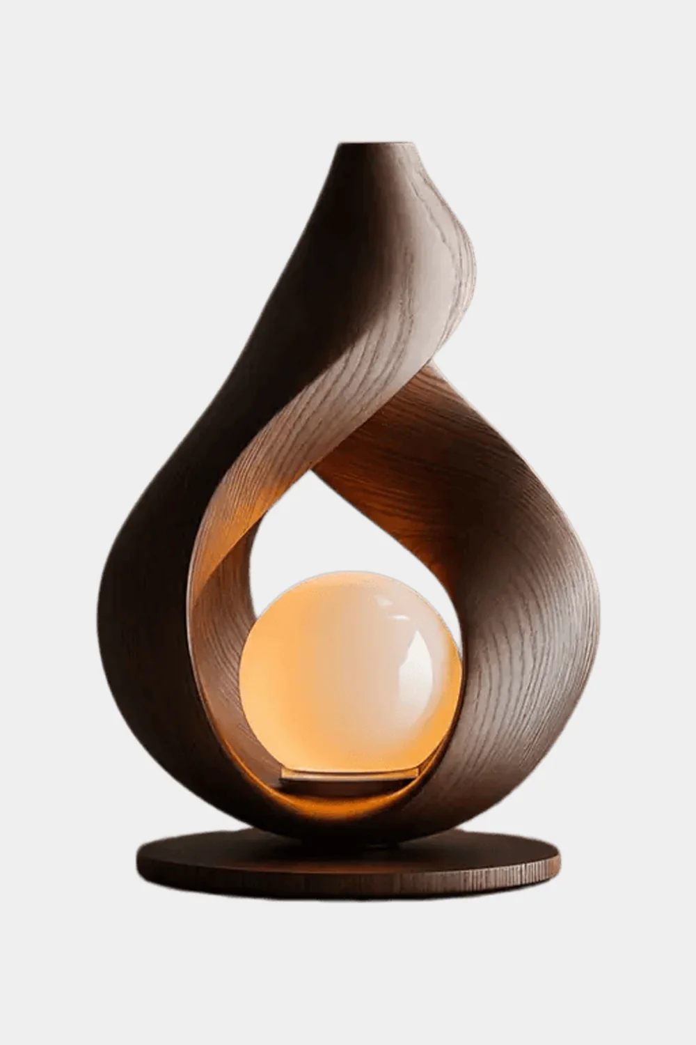 Wooden Art Lamp #WL094