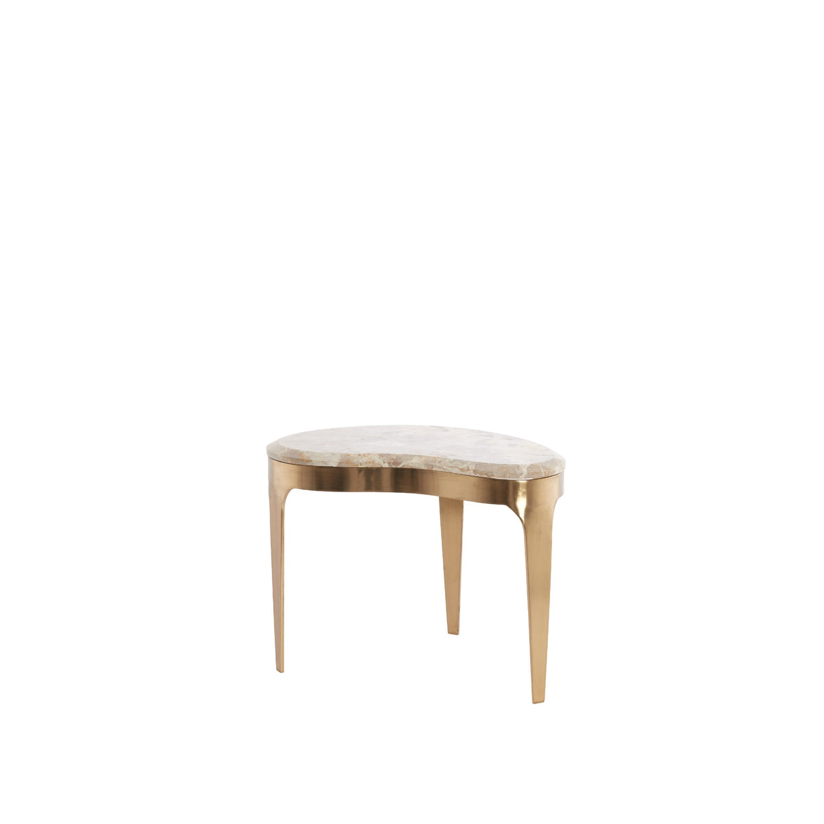 Light & Living bijzettafel Giulio - bruin - Ø51cm