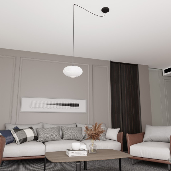 Lampa Wisząca Origo 1 Bl Opal