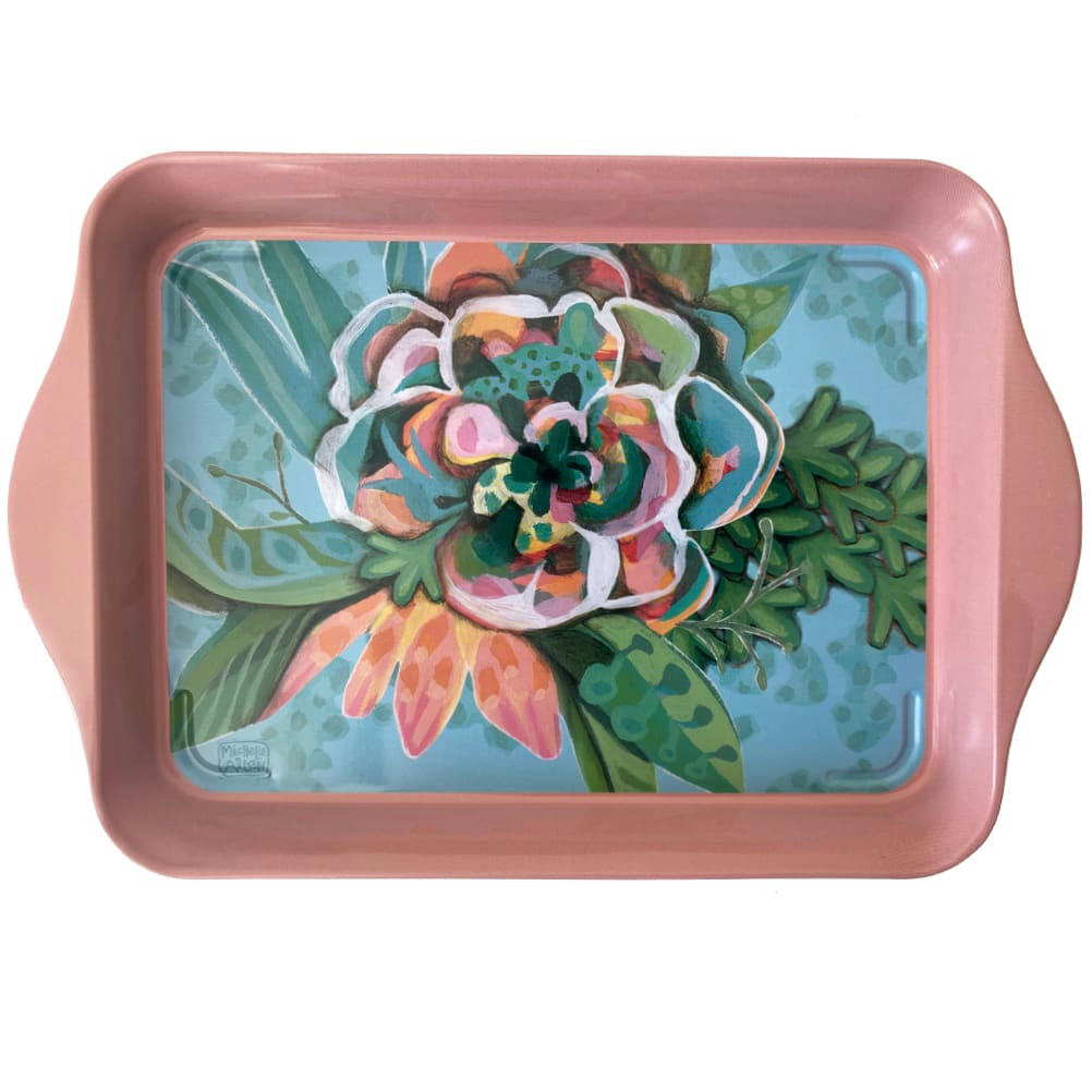 MICHELE ALLEN - Petit plateau blooms 21x14cm