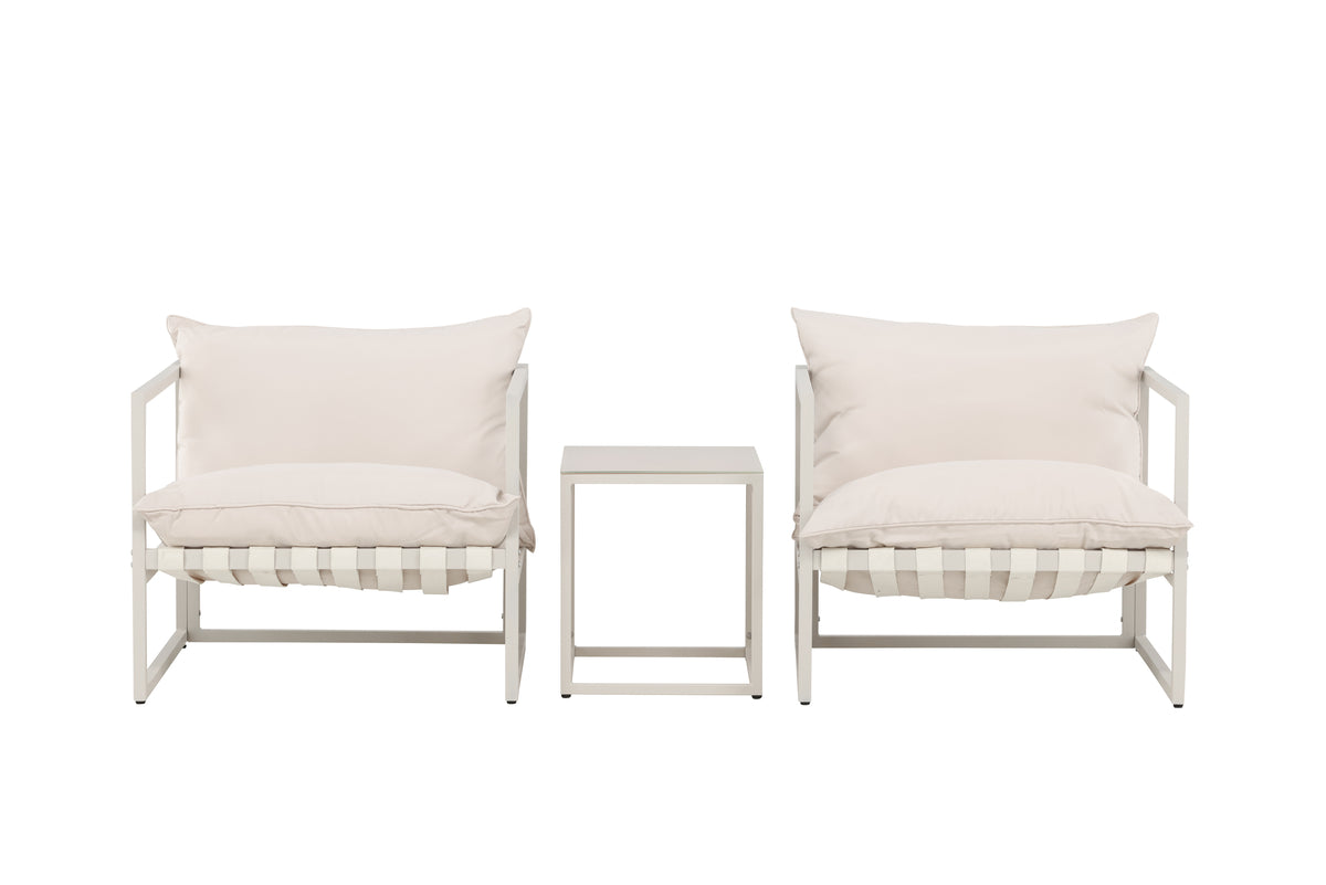 Rebellenclub Zest loungestoel - Beige