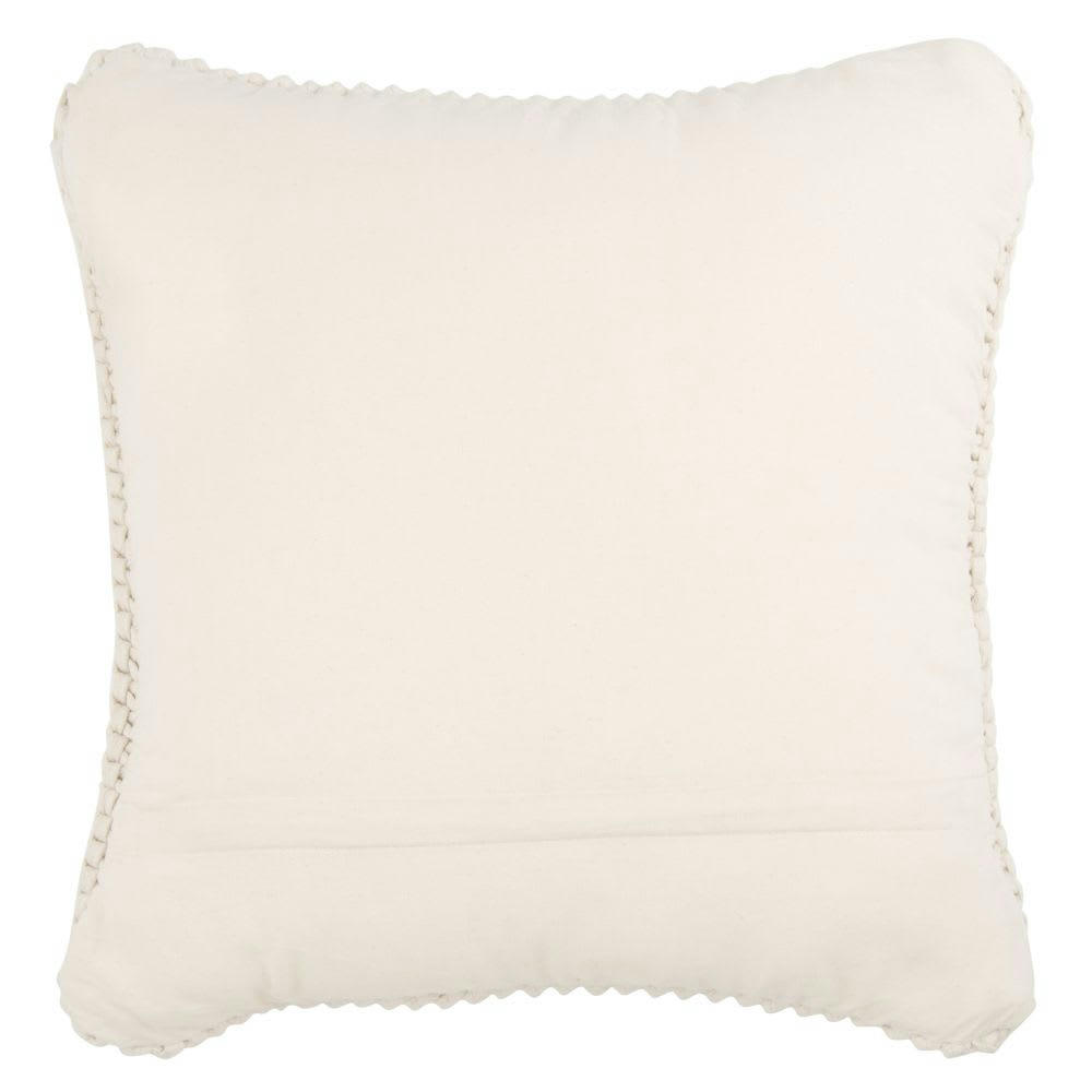 SELEMO - Coussin en coton écru 50x50