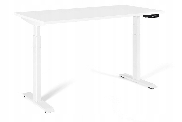 Biurko elektryczne Active I białe 140x70