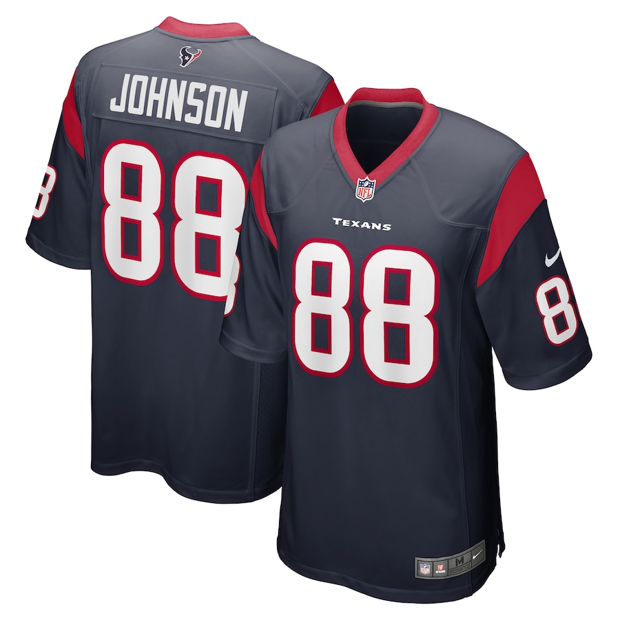 Johnny Johnson Houston Texans Nike Team Game Jersey -  Navy