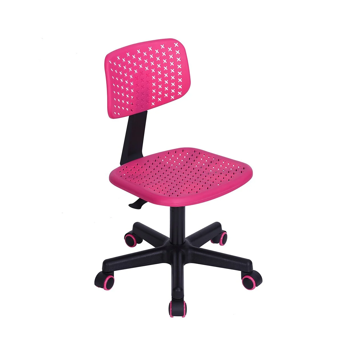 Homy Casa Adjustable Pink Kids Chair for Study & Homework