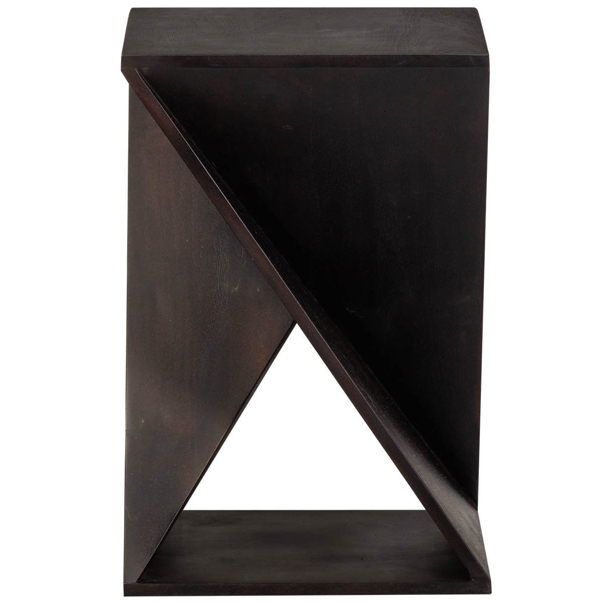 WOOOD bijzettafel Ikem - Acacia - Donkerbruin - 61x41x41 cm