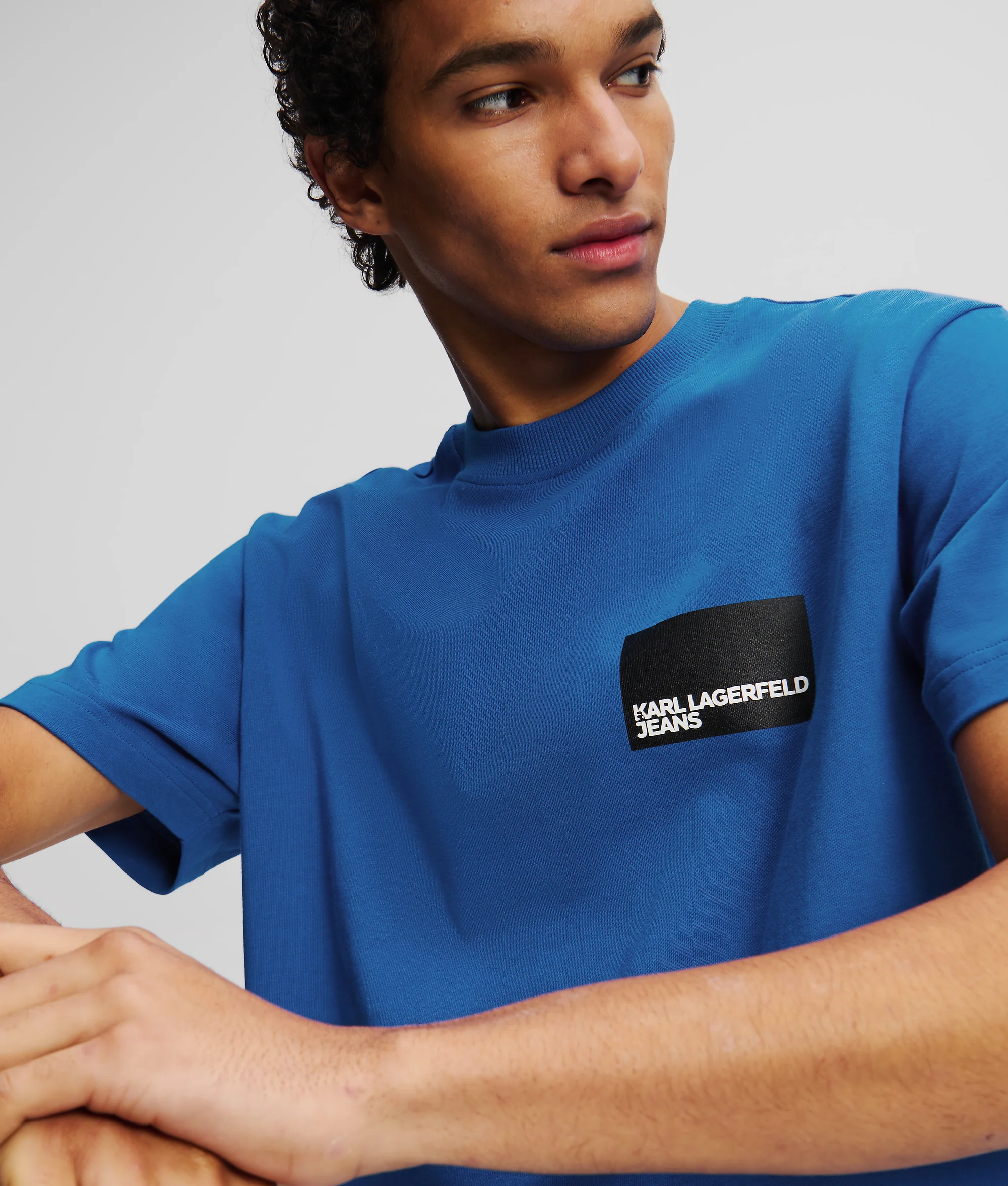 T-shirt avec logo encadré
