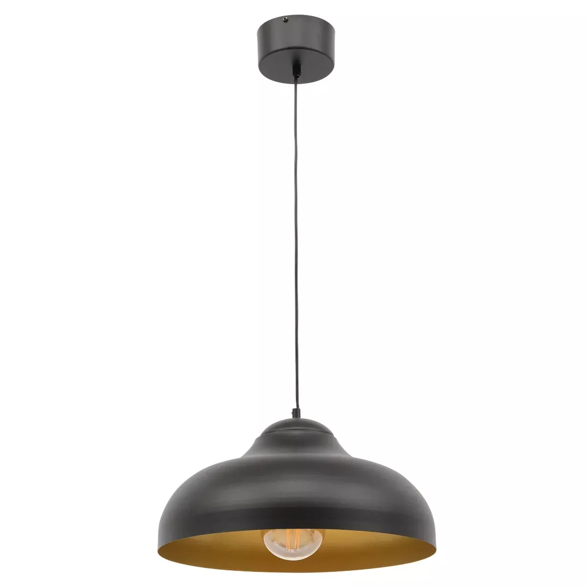 Lampa wisząca DESOLO czarna/złota