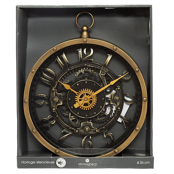 Horloge Mécanisme D27 cm - Atmosphera