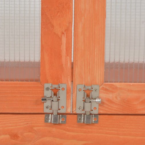 NNEVL Greenhouse Wood 75x47x109 cm