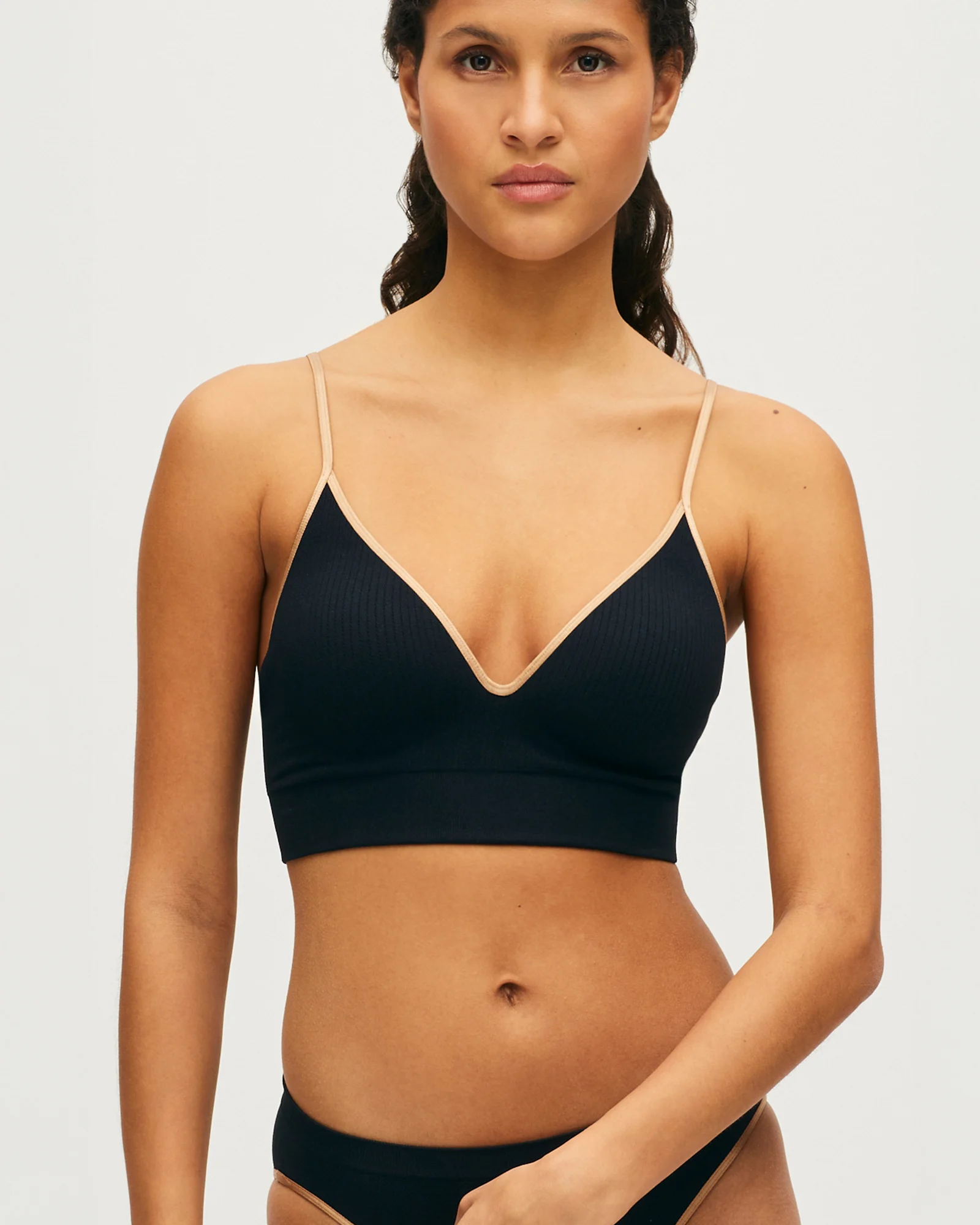 Soutien-gorge brassière sans armatures SEAMLESS BICOLORE