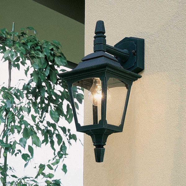 Kinkiet zewnętrznyczarny Chapel Mini 1xE27x60W IP44 Elstead