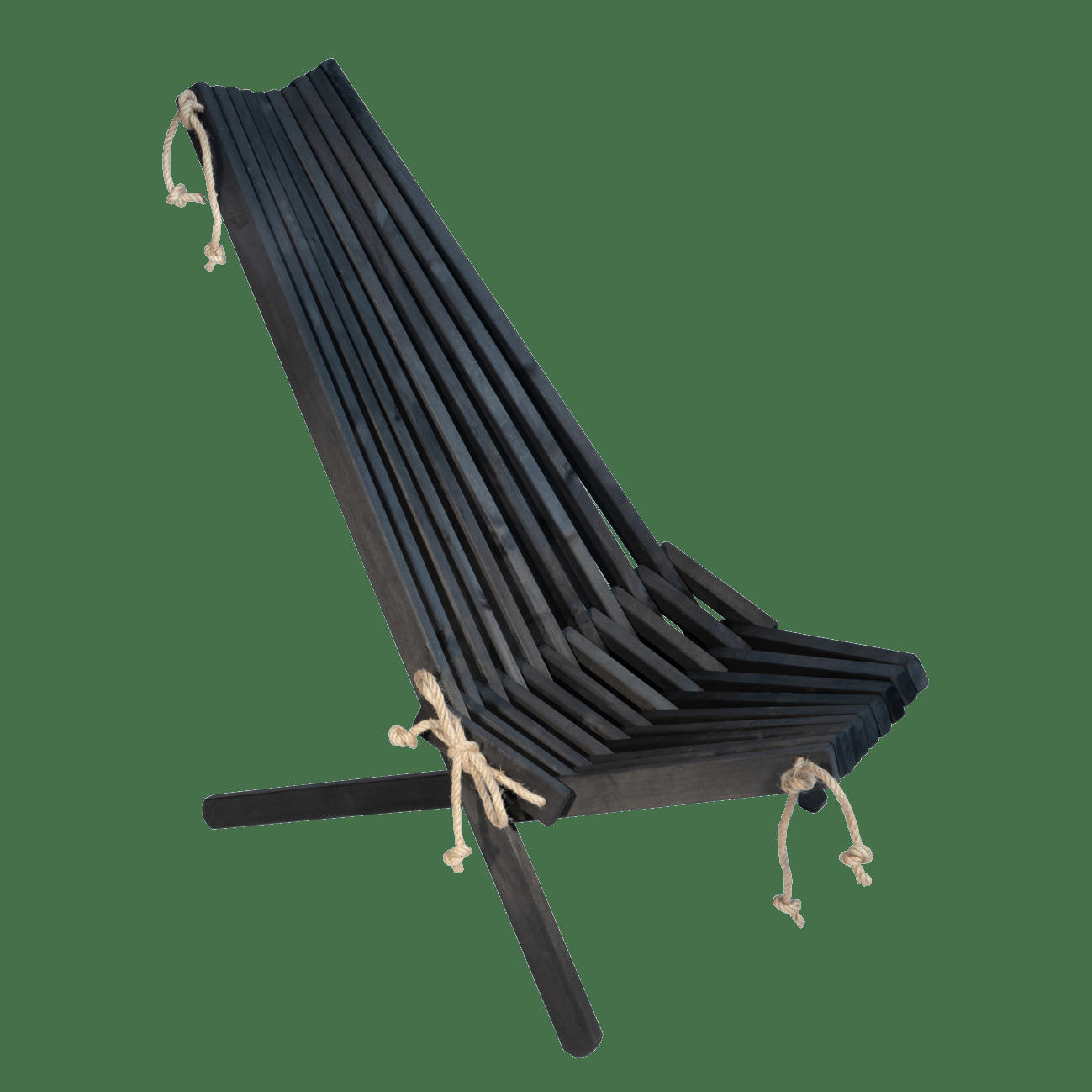 ECOCHAIR - Chilienne eco aulne - noir, huilé