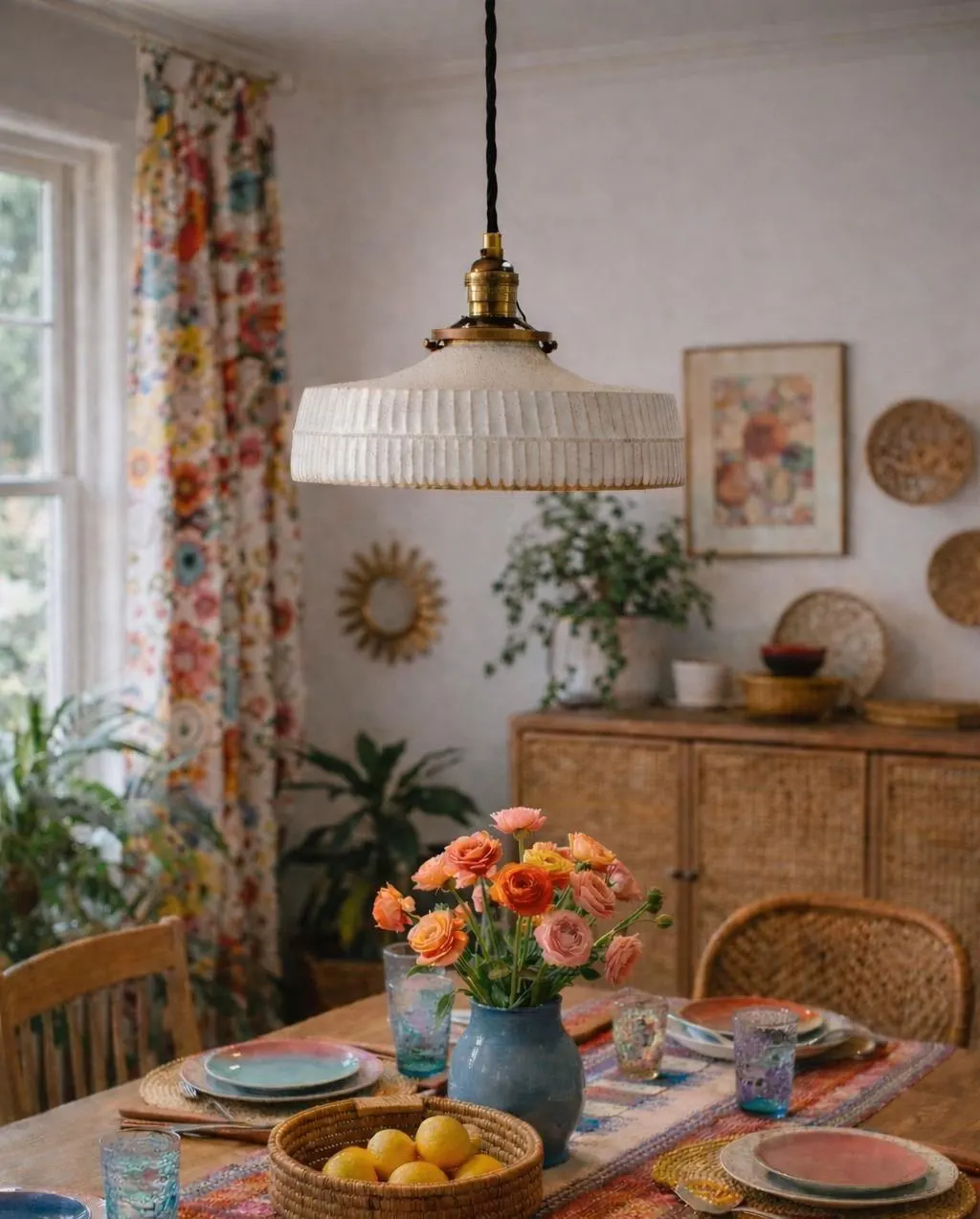 Style#001 Handmade carved pendant light, kitchen lighting, ceramic lamp, pottery lamp, home lighting, lighting, pendant lamp