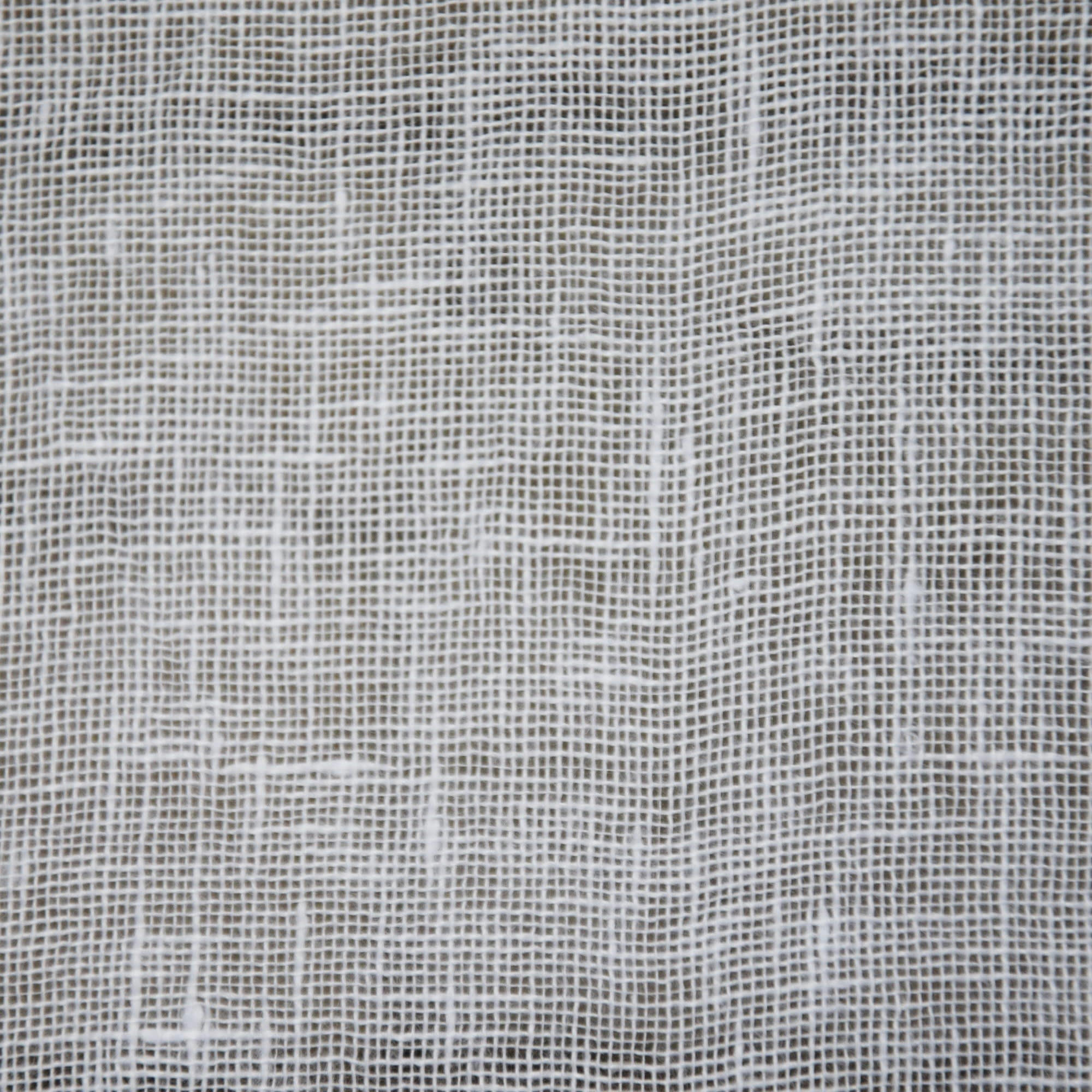 SORMIOU - Brise bise en lin blanc et broderies 45X70 CM