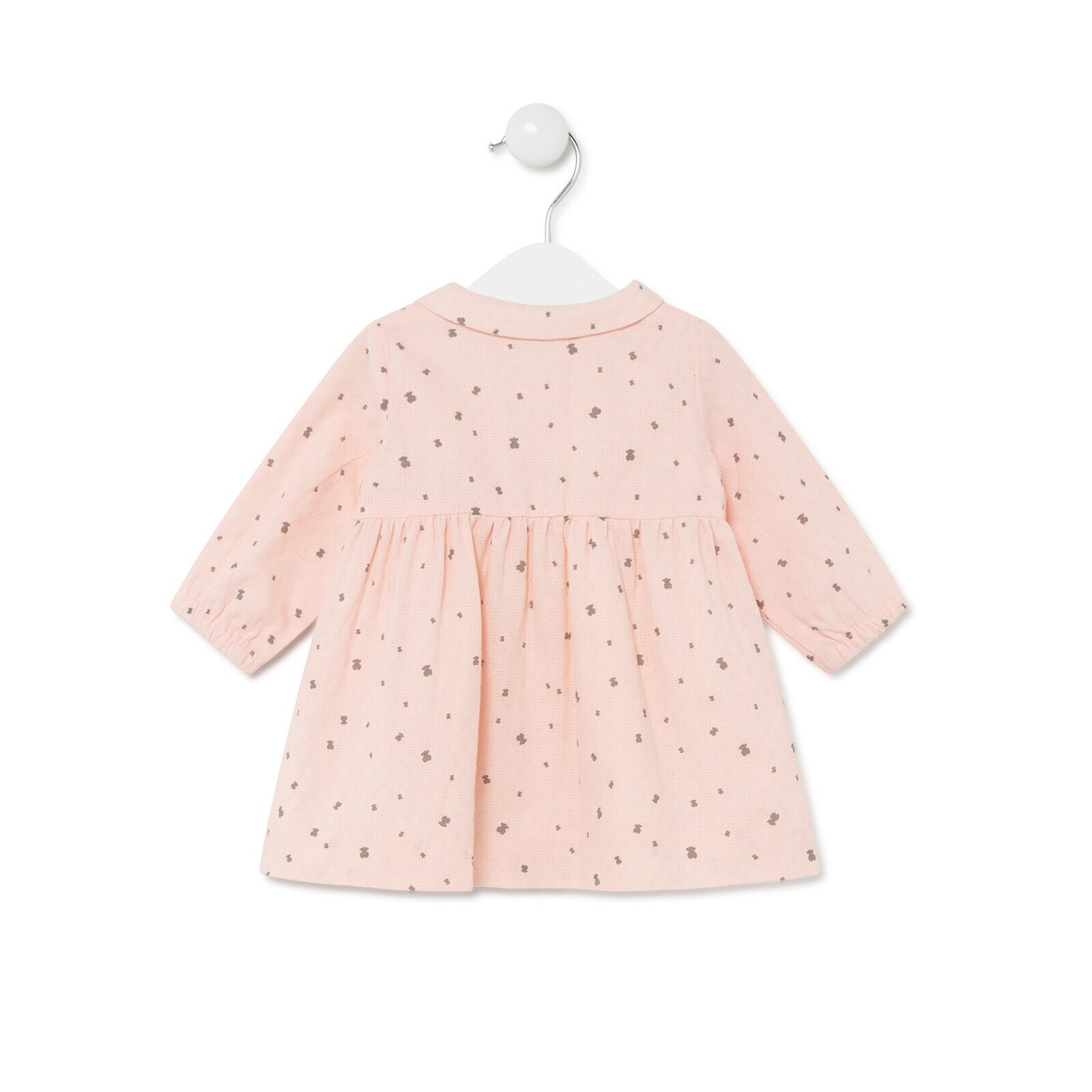 Vestido microestampado Pink Rosa