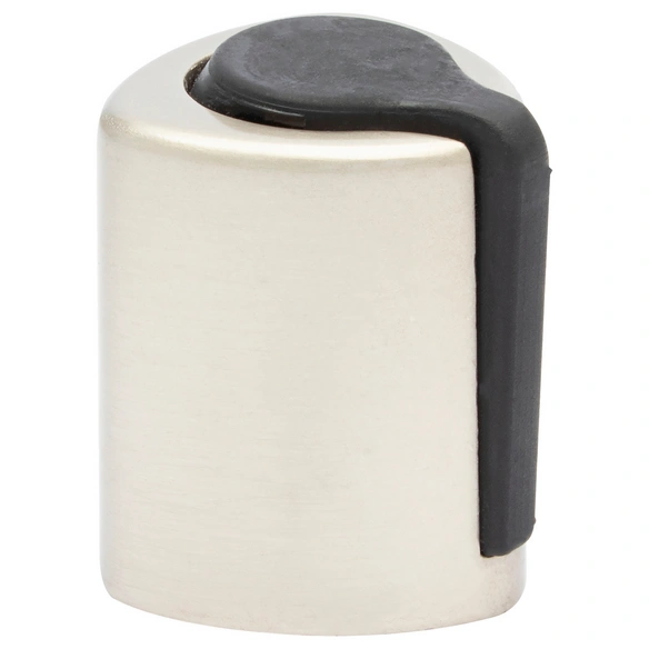 Bodentürstopper »SERIE 10«, silberfarben/schwarz, Metall/Gummi