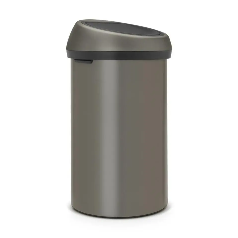 Brabantia Touch Bin Afvalemmer 60 liter Platinum