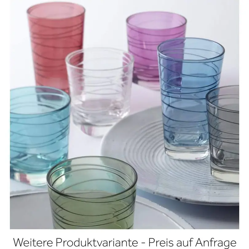 Becher 6er-Set Vario Struttura