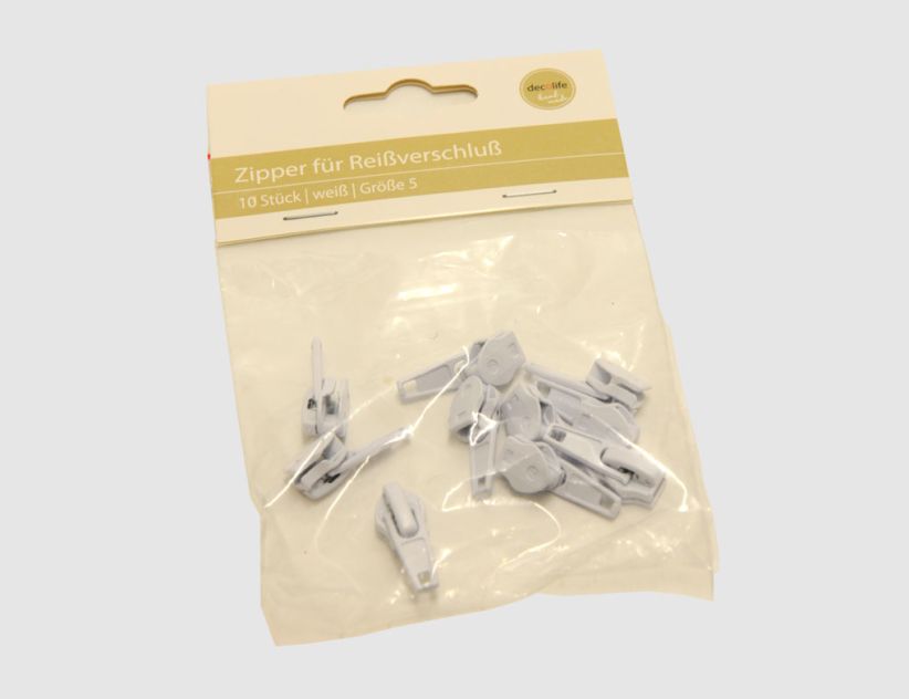 Zipper weiß