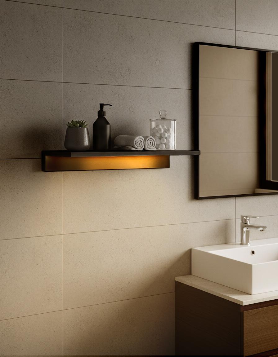 Wall Lamp FERREIRA Metal Black