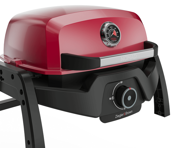 Ziggy Elite Nomad Single Burner Flame Failure BBQ - Chilli Red