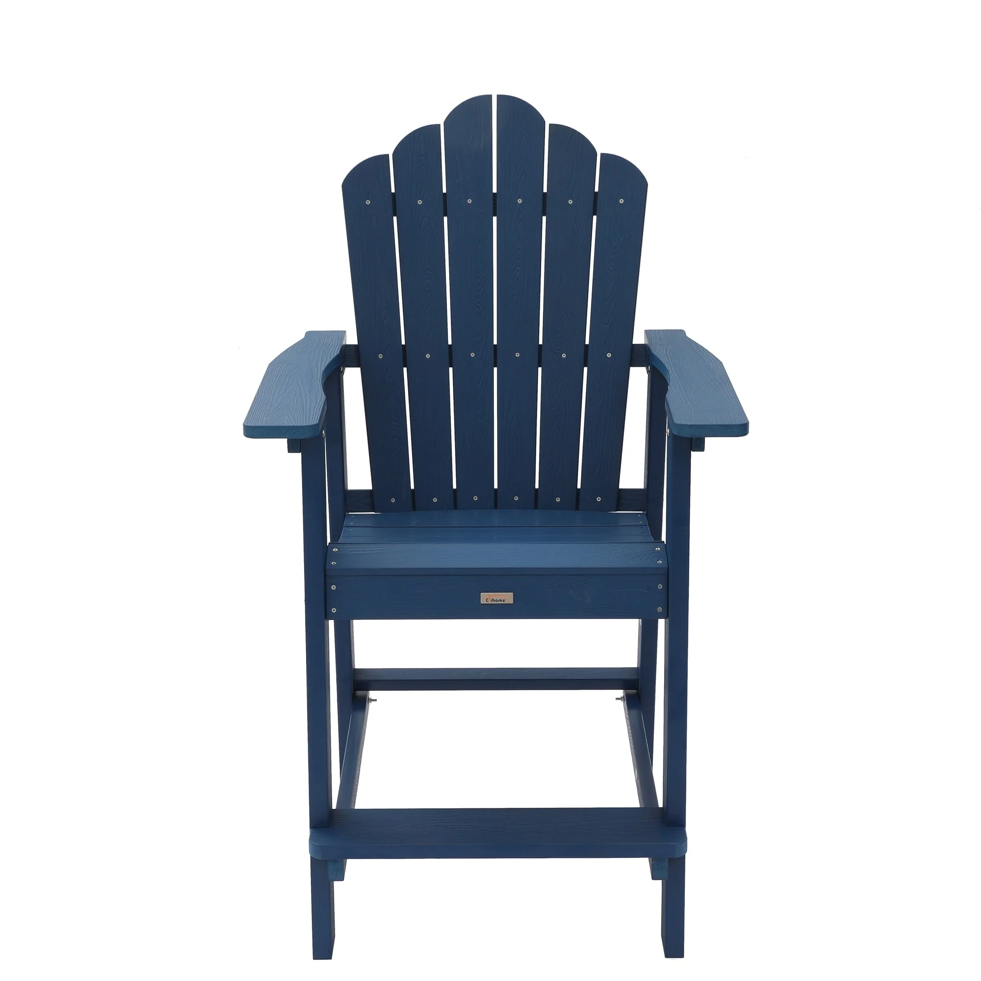 Outdoor Tall Adirondack Chair Bar Stool 1pc