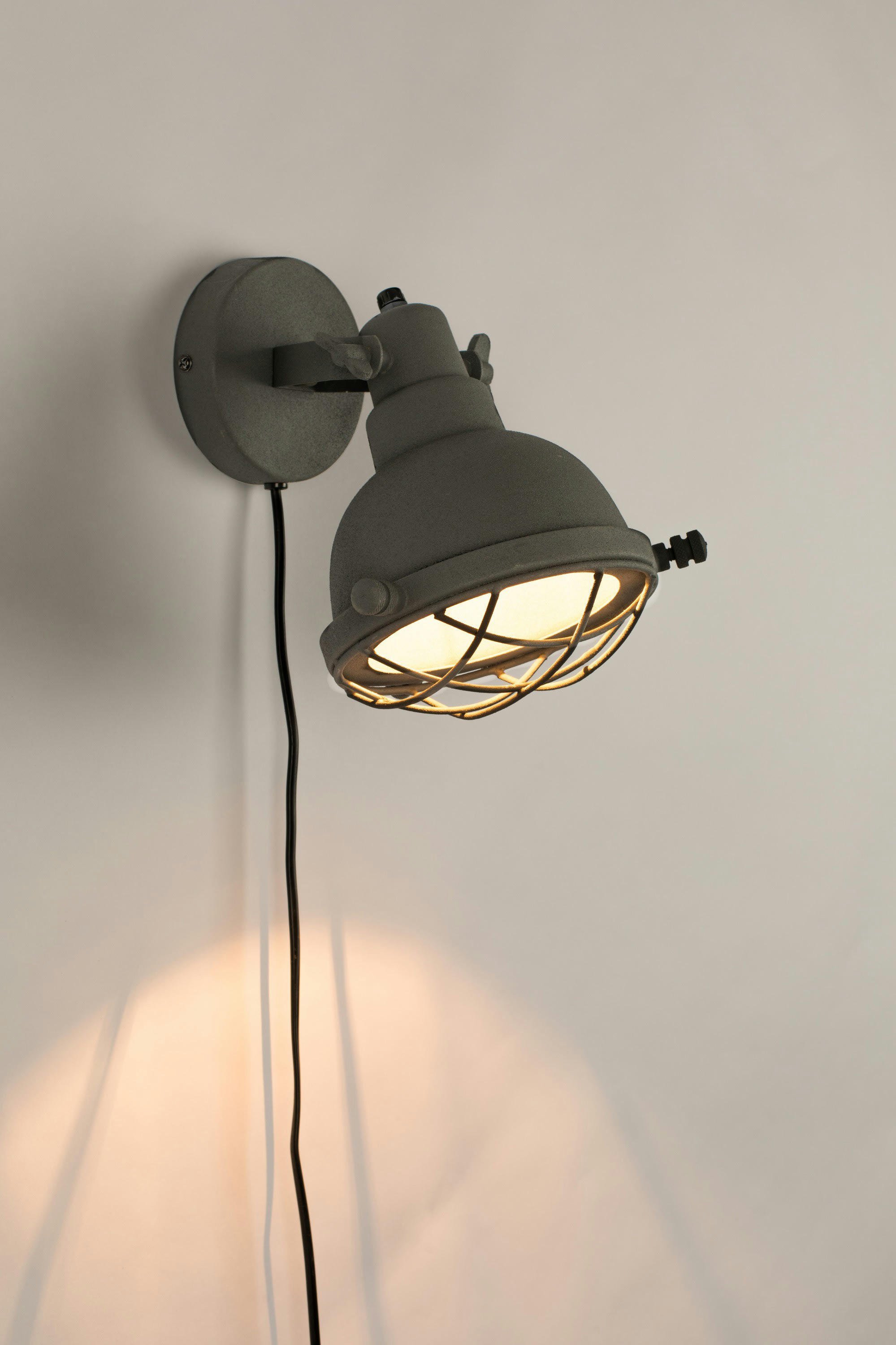 SHADY - Applique en métal gris